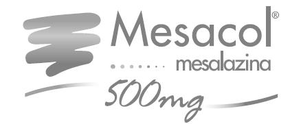 BULA PARA PACIENTE RDC 47/2009 APRESENTAÇÕES Supositórios de 500 mg. Embalagens com 10 unidades. USO ANORRETAL USO ADULTO COMPOSIÇÃO Cada supositório contém 500 mg de mesalazina.