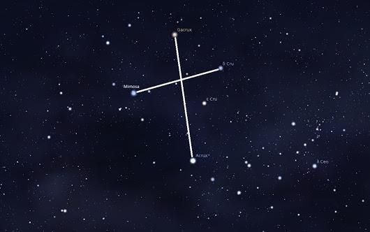 Constelação do Cruzeiro do Sul O Cruzeiro do Sul integrava a constelação do centauro, porém foi separado em razão de