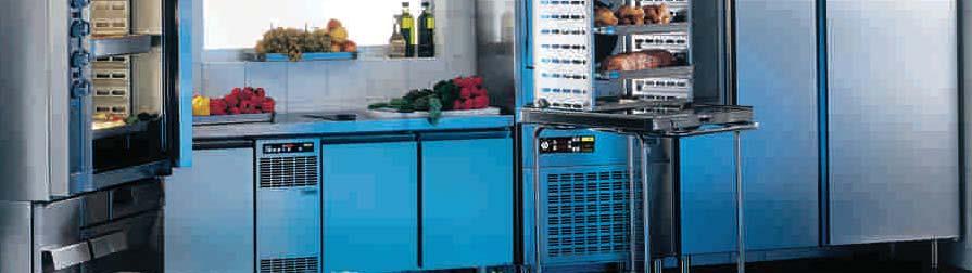Refrigeração EQUIPAMENTOS DE FRIO O catering moderno tem-se desenvolvido graças aos sistemas da ZANUSSI Professional.