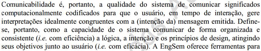 INF1403 Introdução a IHC 11 Comunicabilidade Trecho extraído de Leitão, Silveira e de Souza (2013) Online