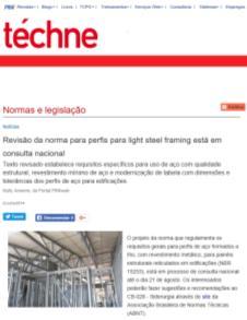 s s O crescimento do mercado pode ser atribuído Normatização Importante linha para desenvolvimento do Light Steel Velocidade de execução Conforto termo-acústico Flexibilidade arquitetônica Redução do