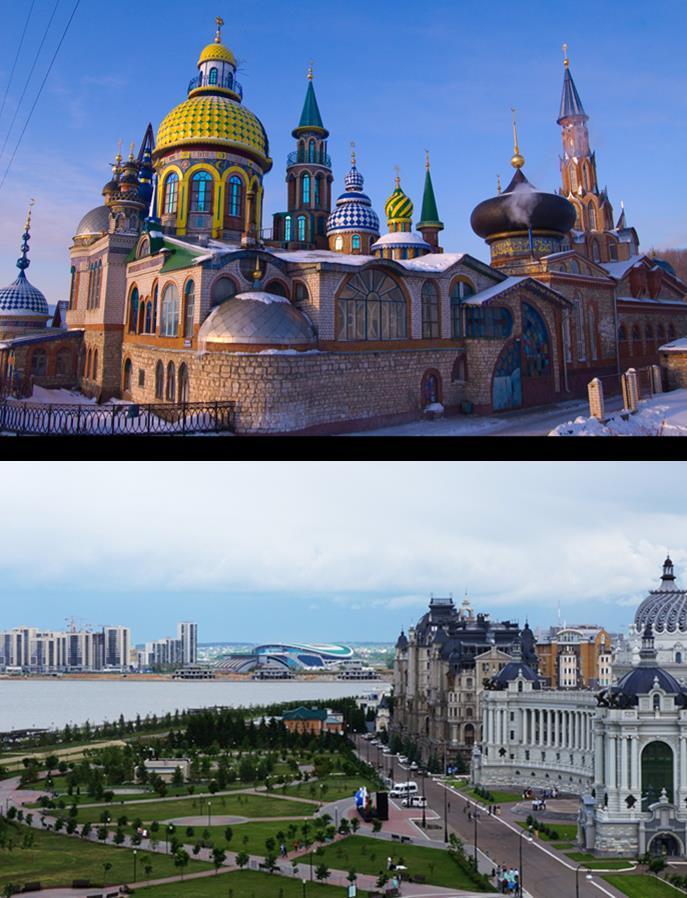 Kazan Capital da República do Tartaristão Ano de fundação: 1005 População: 1.205.600 Indicativo tel.