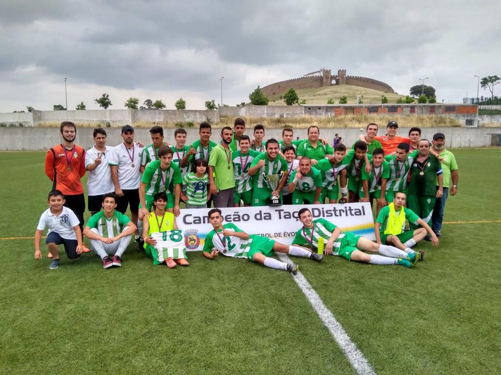 A Final foi disputa no campo Cunha Rivara em Arraiolos entre as equipas do Estrela Futebol Clube do Clube