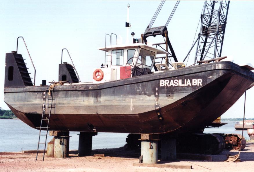 decisão depende da disponibilidade das embarcações no momento da saída do comboio.