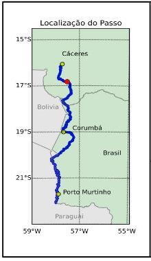 Passo 04 TRAMO: NORTE NOME/LOCALIZAÇÃO: RIO BRACINHO POSIÇÃO (Km): 2006,1 2011,9 EXTENSÃO: 5,80