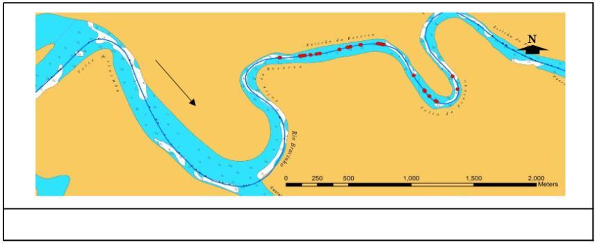 Passo 07 TRAMO: NORTE NOME/LOCALIZAÇÃO: RIO BRACINHO POSIÇÃO (Km): 2029,9 2031,7 EXTENSÃO: 1,80