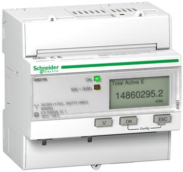 Medidores de Energia Linha EM3000 A série de medidores de energia EM3000 oferece uma gama econômica e competitiva de medidores de energia montados em trilhos DIN, ideal para aplicações de rateio e