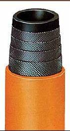 ISOLAFLEX 300 Mangueira usada para refrigeração de cabos de fornos elétricos em fundições, na indústria de vidro e em serviços onde é necessária uma total isolação elétrica na mangueira.
