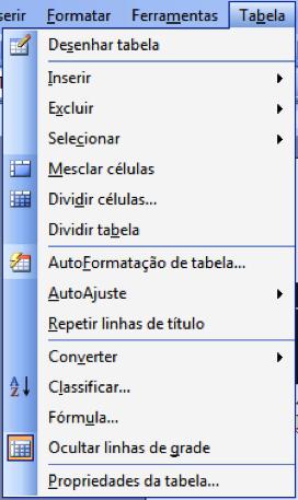 FORMATAR MENU