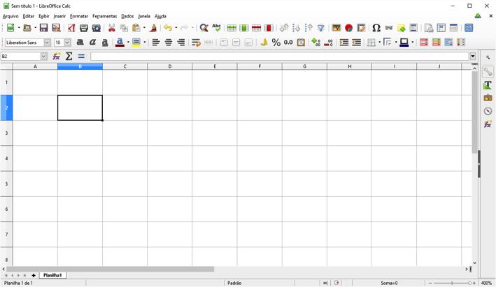 Informática LIBREOFFICE CALC 5 O LibreOffice é uma suíte de produtividade de escritório livre e aberta com planilha, editor de texto, editor de apresentação e muito mais.