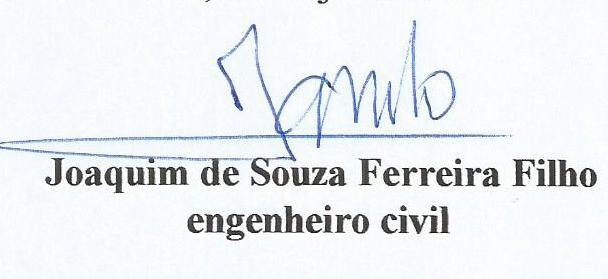 fls. 85 8 JOAQUIM DE SOUZA FERREIRA FILHO Anexo I - Fotografias do imóvel. Anexo II - Pesquisa de mercado de preços de terrenos. São Paulo, 10 de outubro de 2.016 Av.