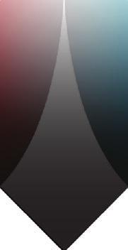 A área sombreada nos limites da escala de cores representa a área afetada pela definição Quantia de preto para ampliar a escala (4). A área sombreada representa a configuração padrão de 100%.