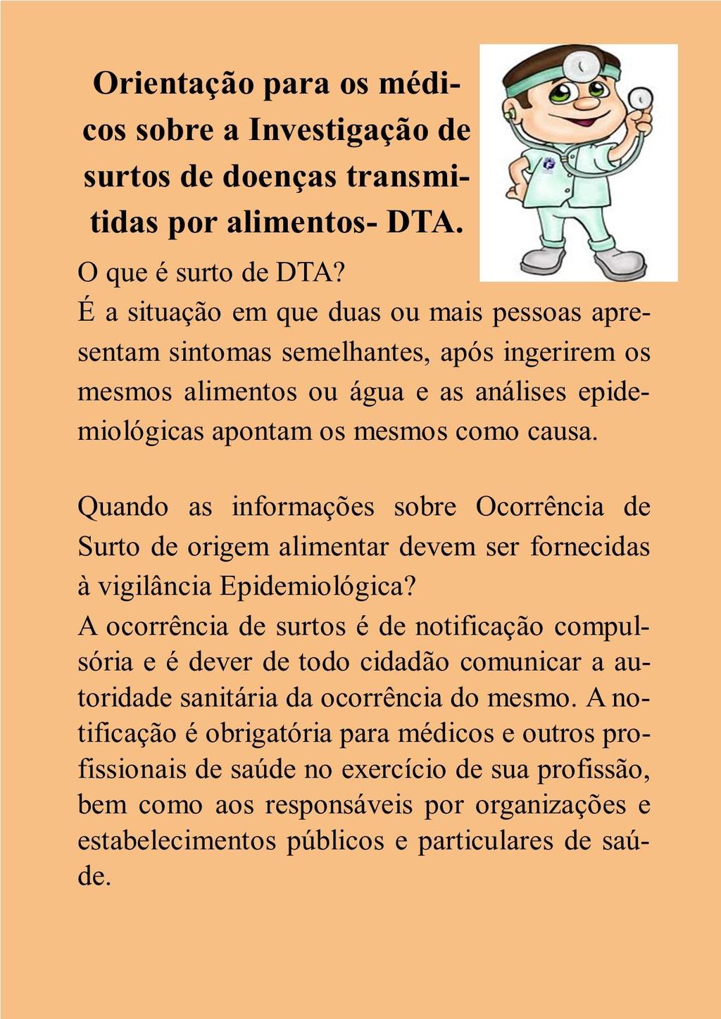 APÊNDICE H PANFLETO EXPLICATICO PARA MÉDICOS