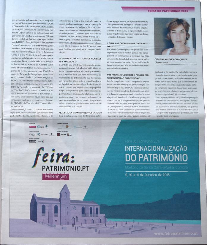 País positivo mensal jornal (suplemento do Semanário SOL) OUTUBRO