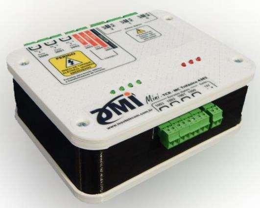 Mini TRC MC Monofásico Pode ser instalado com circuito elétrico ativo, muito mais prático, sem necessidade de corte de fios, etc.