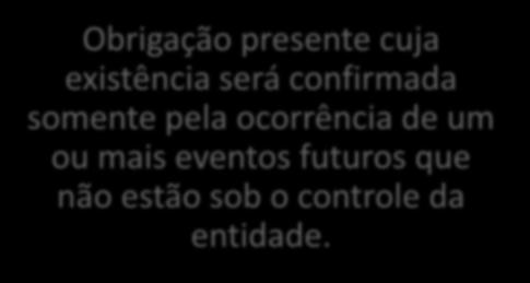 controle da entidade.