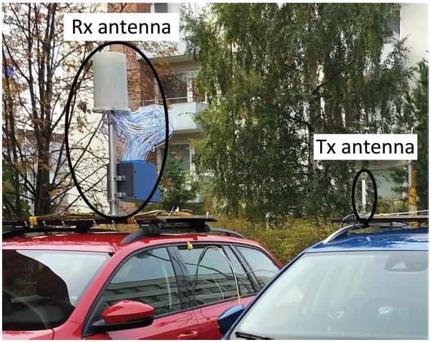 Vehicle-to-Vehicle Radio Channel Characterization in Urban