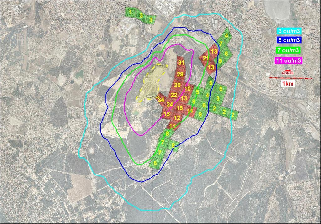 Abordagem 3 Avaliação de Longo Prazo de Impacto de Odor em