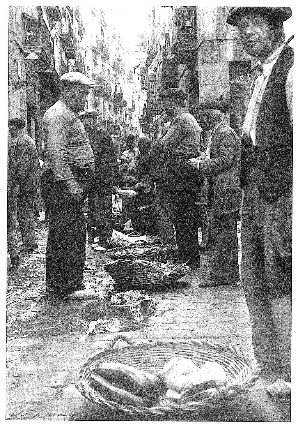 de rua em Barcelona durante