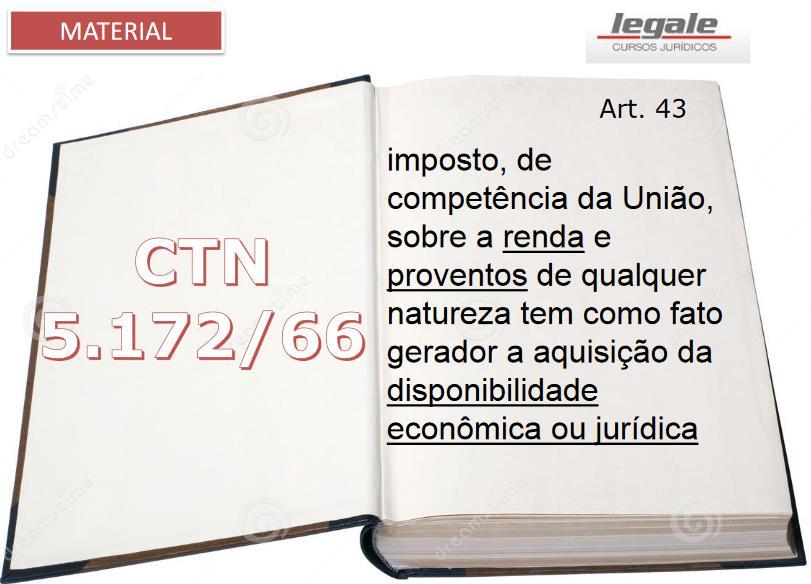 Disponibilidade + Econômica ou jurídica + Renda ou