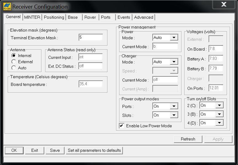 19 Na janela Receiver Configuration (Figura 21) são apresentadas várias abas e opções, primeiramente, acesse a aba MINTER (Figura 23).