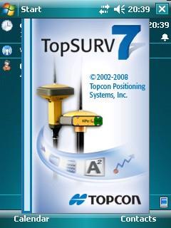 Figura 29 Inicializando o TopSURV.