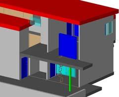 de 20% no ArchiCAD e 60% no Revit. Essas perdas são significativas e podem inviabilizar o uso desses arquivos em aplicativos de análises de custos e de eficiência energética.