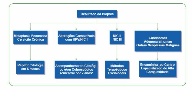 20 mulheres pode apresentar apenas discreta dor durante o procedimento e complicações hemorrágicas severas perioperatórias acontecem em menos de 2% dos casos (Sellors e Sankaranarayanan, 2004b).