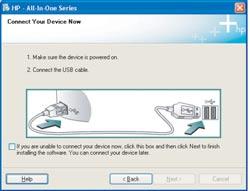 A2 Conecte o co USB Usuários do Windows: Usuários Mc: Sig s instruções n tel té que o prompt pr