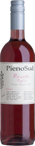 Terroir: Puglia Pieno Sud Rosato Puglia IGT 750ml 100% Negroamaro Vinho Rosé Seco Visual: Rosa com tons avermelhados. Olfato: Buquê com frutas vermelhas e flor de laranjeira.