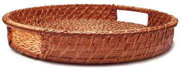 77 item: 81 0851 0016 Tyft Organic cesto oval Rattan 36x27x10cm cód: 7899620607286