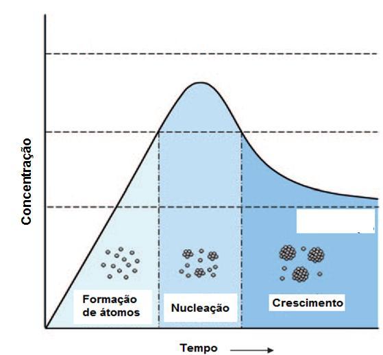 15 Limite critico de supersaturação Limite mínimo de supersaturação Solubilidade Figura 8.