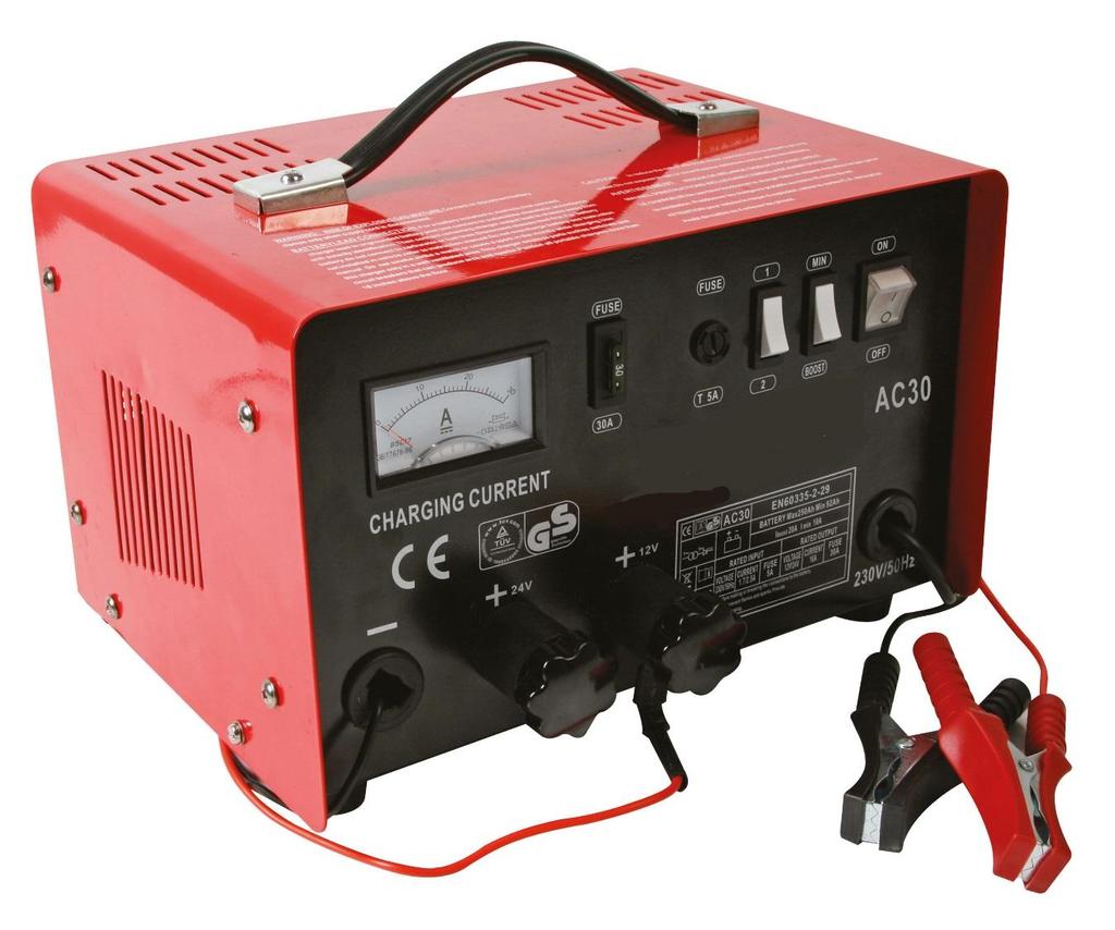 EN NL FR ES DE PT CHARGER FOR 12/24 V LEAD-ACID BATTERIES LADER