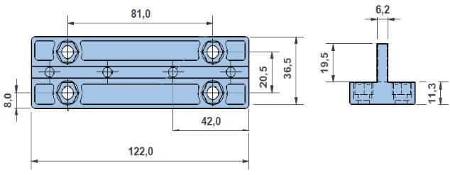 8mm glass thickness C.