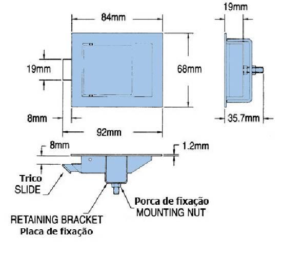 C.1371 Stainless steel paddle