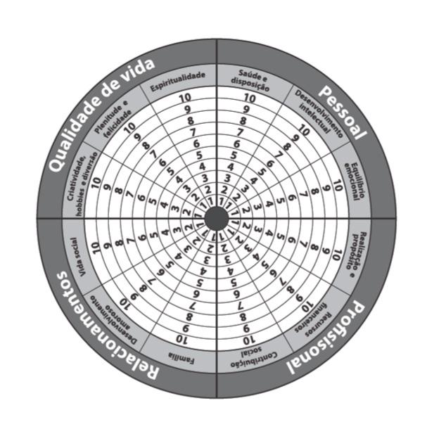 RODA DA VIDA Ferramenta de equilíbrio e desenvolvimento