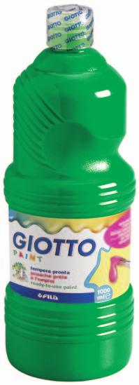 Giotto Paint Ready-made paint. Excellent yield, valuable high-quality pigments for maximum coverage. The paint is homogeneous and ready-made, Do not shake. Excellent light-resistance.