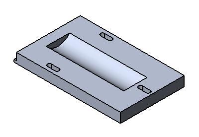 1 7,0 R0 18 2 rasgos 8,0 X 24,0 112 2 x M8-6,80 0 O varão roscado M8 deve ficar bloqueado no furo com a 0mm de penetração na placa de alumínio. 110 160 12 Esc.