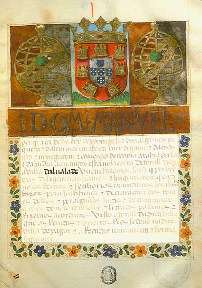 Foral Manuelino de Alvalade Advertência e descrição material O texto ora transcrito corresponde à carta de foral outorgada pelo rei D.
