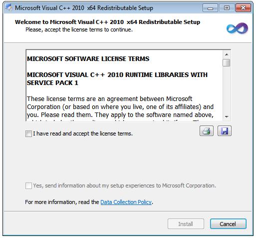 4. BluePlant Normalmente na primeira instalação é necessário instalar os pré-requisitos do software, que são compostos basicamente pelo Microsoft Visual C++ e Advosol OPC Core Components.