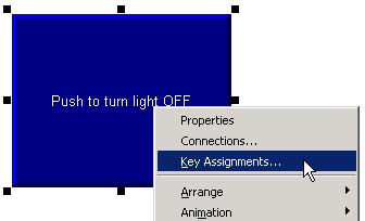 Capítulo 12 Crie uma aplicação do PanelView Plus Atribua teclas Para terminais PanelView Plus sem tela touch screen Se o seu terminal PanelView Plus não tiver uma tela touch screen, você