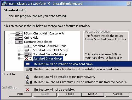 Se o CD do RSLinx não iniciar automaticamente, execute setup.exe. 2. Aceite o contrato de licença. 3.