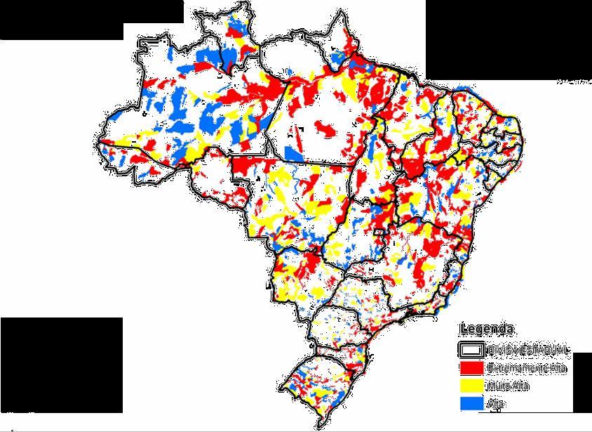 FUTURAS ÁREAS PRIORITÁRIAS PARA CONSERVAÇÃO DA