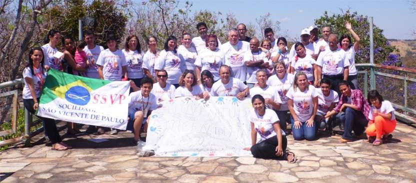 Realizado pela Comissão de Jovens, o 1º Encontro da Juventude Vicentina (Enconjuvi) Nos dias 29 e 30 de agosto na Chácara das Pedras em Guapó - GO, foi realizado o I Enconjuvi, Encontro da Juventude