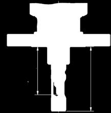 Profundidades de Imersão SensoGate WA 131 Adaptador de processo Flange DIN DN32... DN100 ANSI 316, 1½... 3 profundidades de imersão menor e maior Adaptador de processo Tubo para leite, DN 11851, DN50.