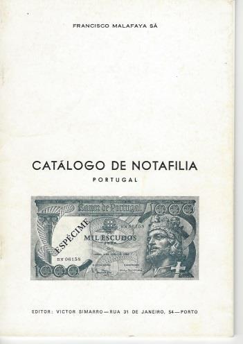 Lote 30 Catálogo de Notafilia Francisco