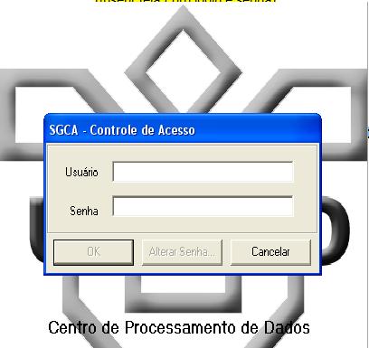 seu registro, controle das atividades, relatórios e sua avaliação. II ACESSO AO SISTEMA O acesso ao sistema somente é feito por computadores da Universidade. Nesta tela, digite seu login e senha.