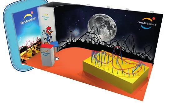 Stand Iluminado c-stand-39 Estrutura +