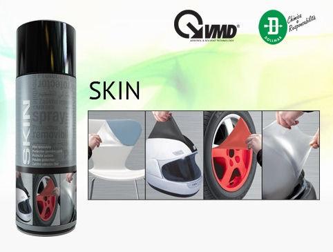 VMD SKIN VMD SKIN - PELÍCULA REMVÍVEL EM SPRAY VMD SKIN PELÍCULA REMVÍVEL EM SPRAY VMD SKIN CARACTERÍSTICAS Película removível em spray - SKIN - para mudar rápidamente a cor dos objetos como