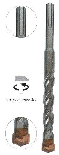 BRCAS PARA PEDRA / BETÃ SDS-PLUS ØxL DUPL CANAL Dupla hélice de evacuação. Nova geometria da pastilha autocentrante. Pastilha soldada por brasagem a 1 ºC. 1 Unid.